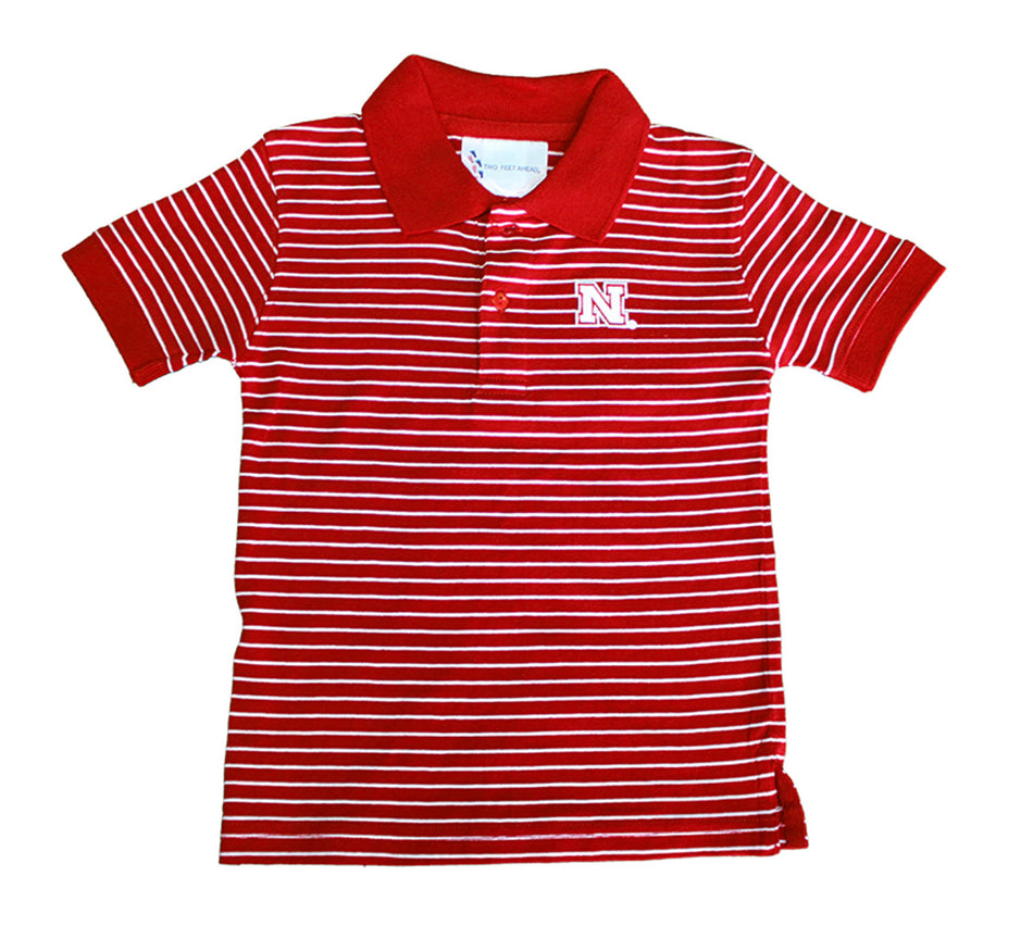 Toddlers Striped Golf Polo