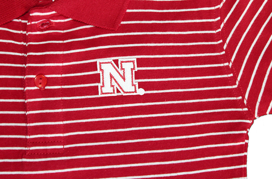Toddlers Striped Golf Polo