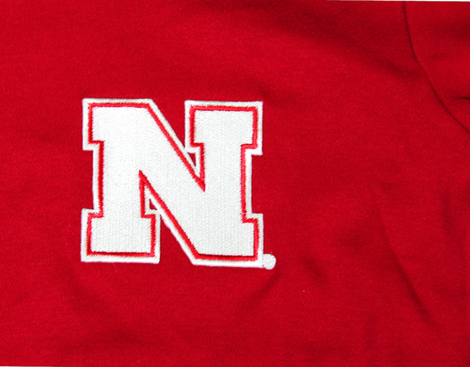 Wee Gals Ruffle Sleeve Nebraska Romper
