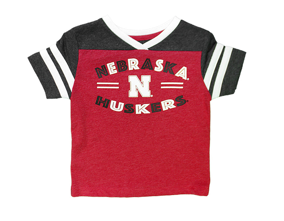 Nebraska Huskers Toddler Girls Good Feather Tee