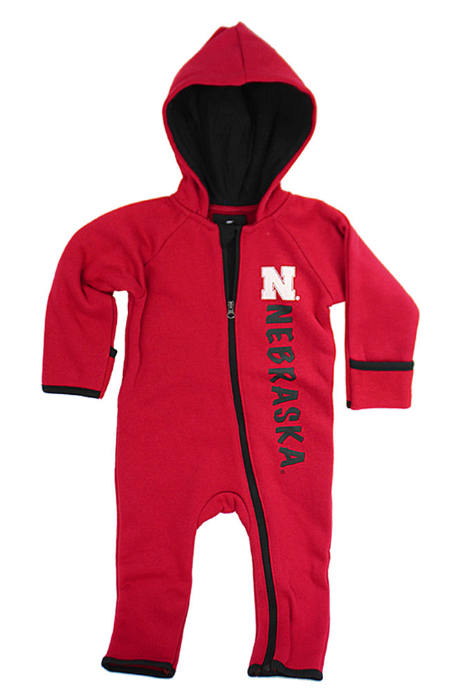 Infant Nebraska LS Romper