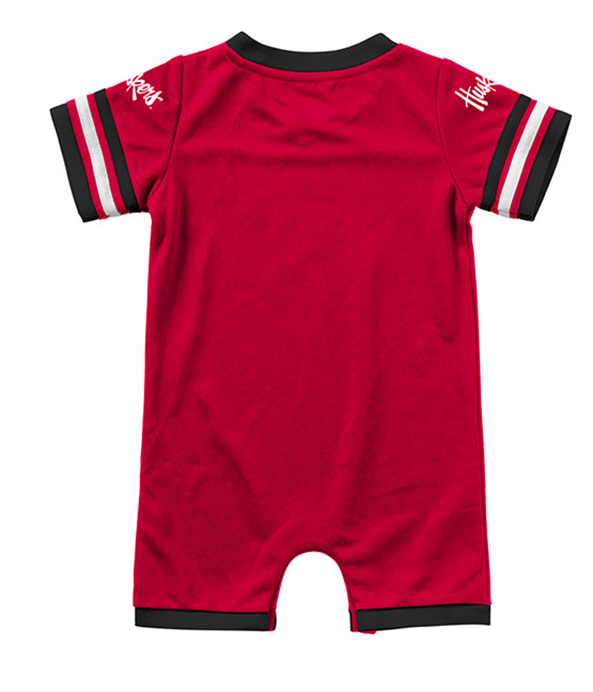 Infant Bumpo Nebraska Football Onesie Romper