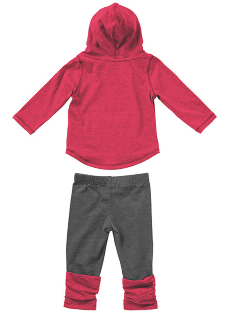 Infant Nebraska Minerva LS Tee Legging Set
