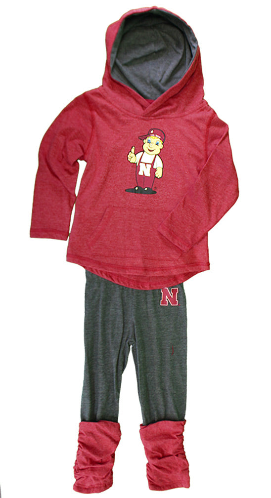 Toddler Nebraska Minerva Tee N Leggings Set