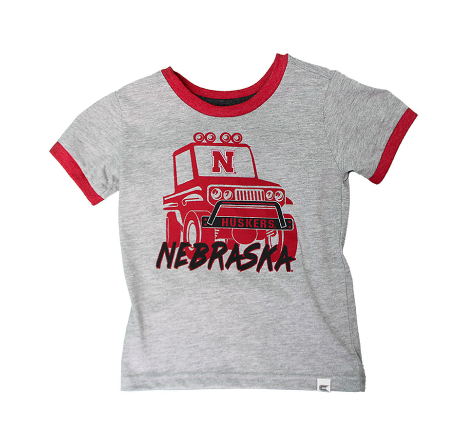 Lil Fella Nebraska Mud Flap Tee