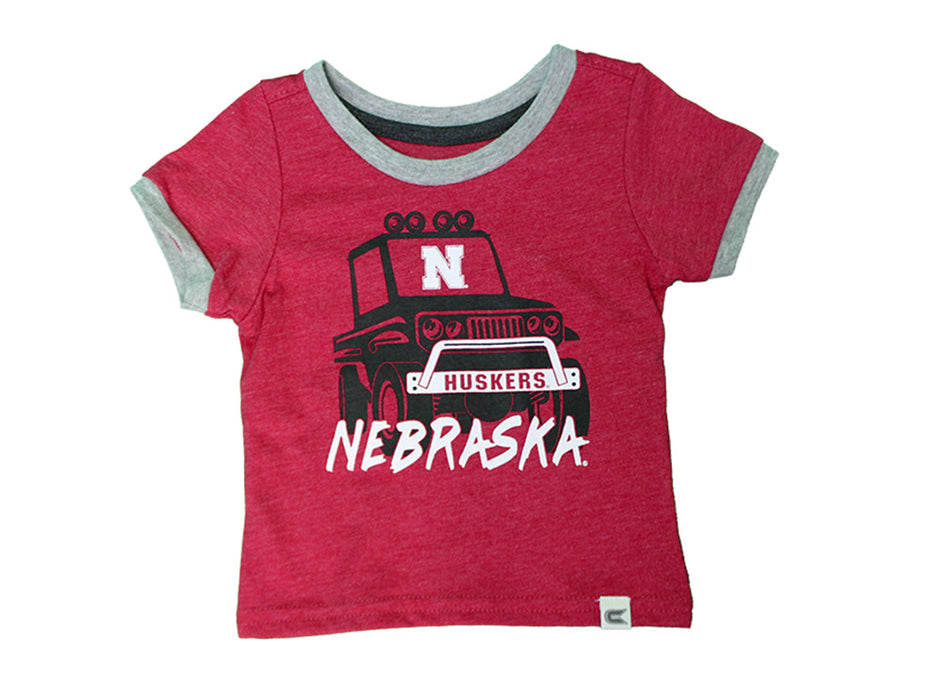 Infant Nebraska Mud Flap Tee