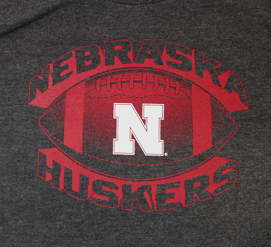 Kids Nebraska Huskers Football Tee