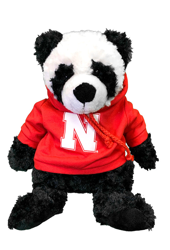 Nebraska Cuddle Buddy Hoodie Panda