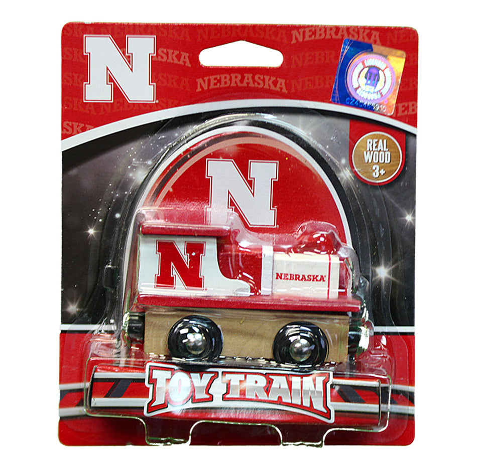 Nebraska Wooden Toy Train Engine