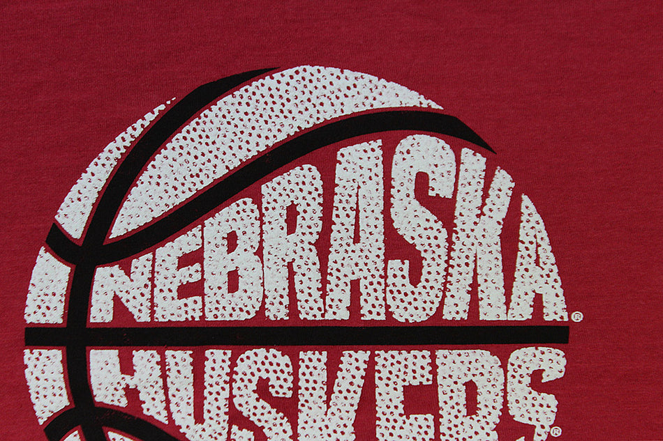 Kids Nebraska Huskers Basketball Tee