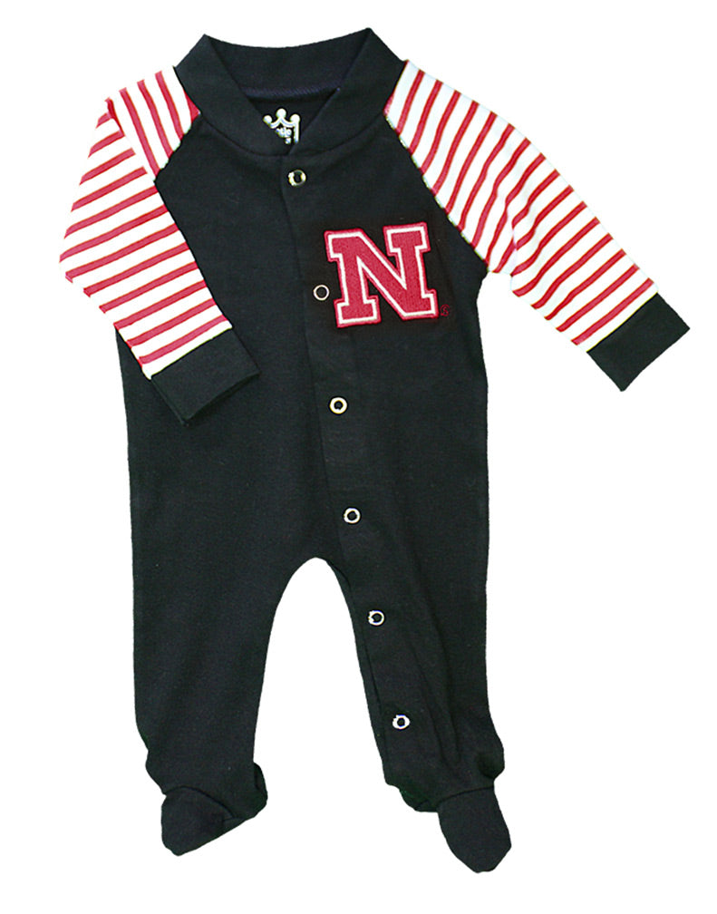 Infant Nebraska Lil King Snap Romp