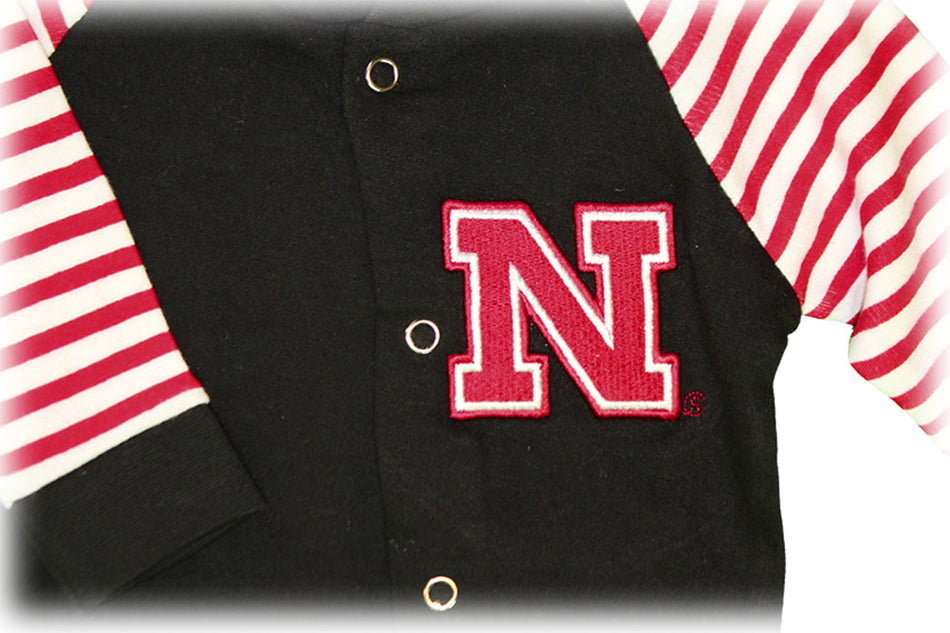 Infant Nebraska Lil King Snap Romp
