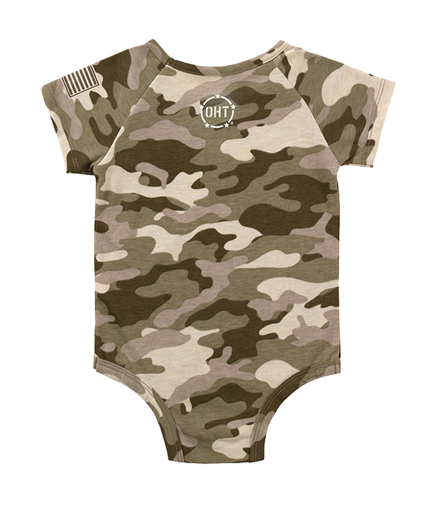 Infant OHT Camo Onesie
