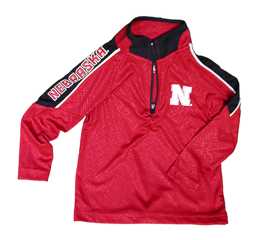 Toddler Nebraska Bunsen Quarter Zip Windshirt
