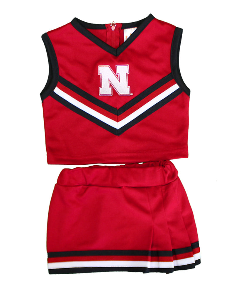 Toddler 2 Piece Nebraska Cheer Set