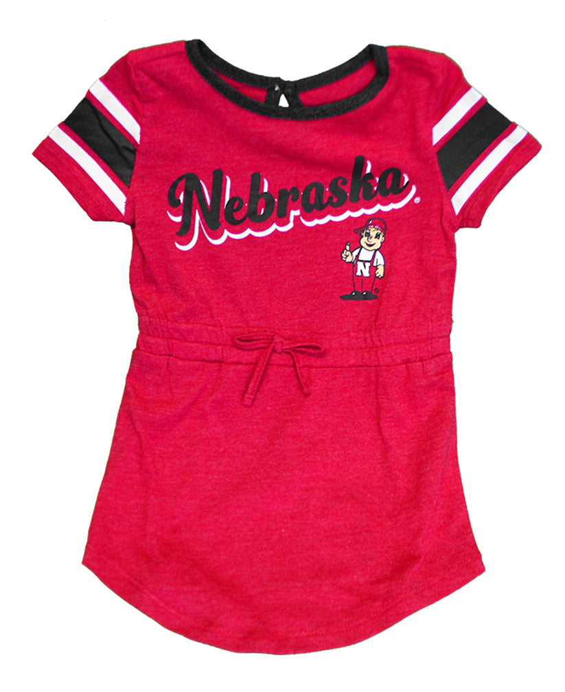 Toddler Girls Nebraska Pineapple Dress