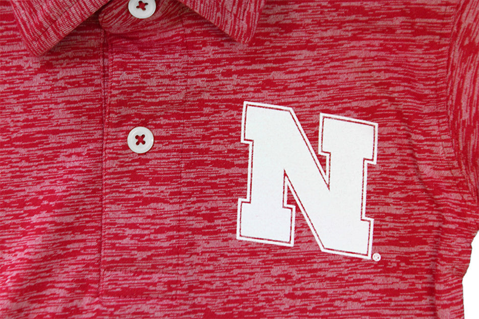 Toddler Boys Cloudy Yarn Nebraska Polo