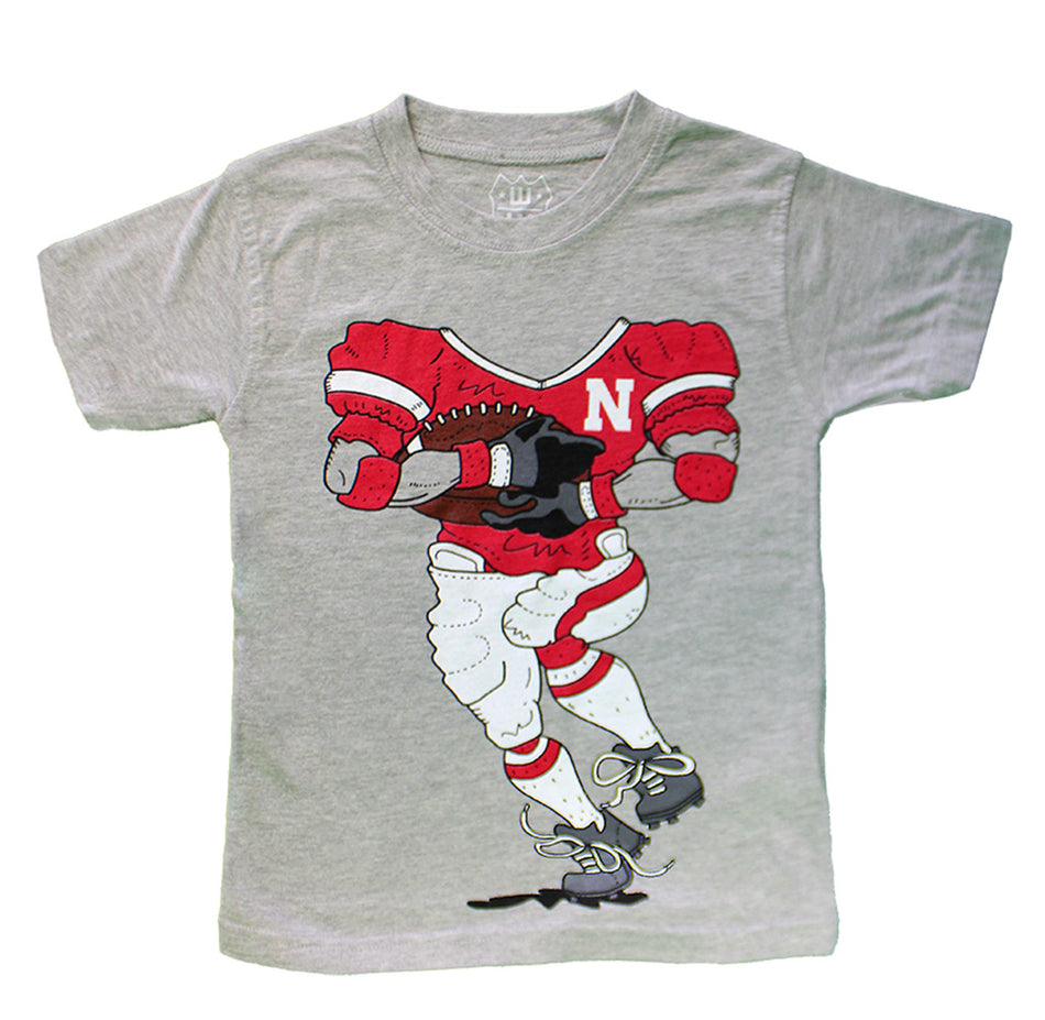 Toddler Boys Nebraska Football Player Tee