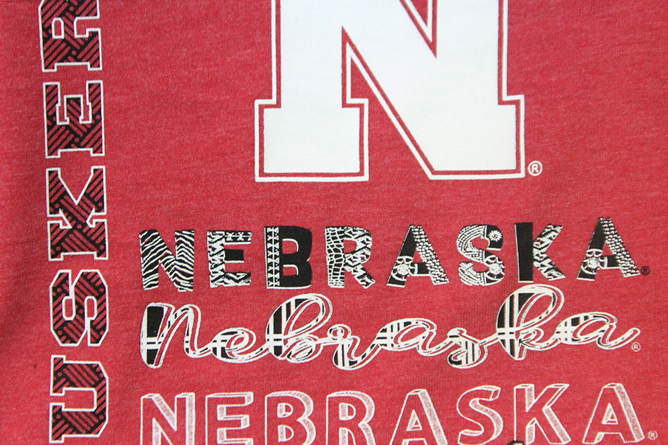 Toddler Girls Husker Heart LS Tee