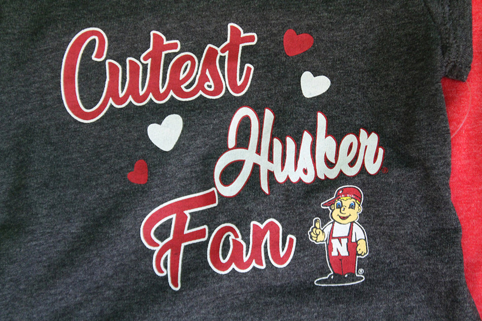 Infant Cutest Husker Fan Set