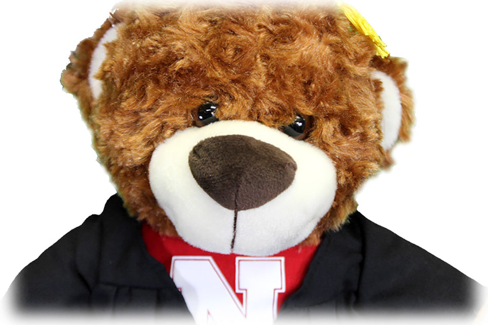 Nebraska Bella Graduation Bear
