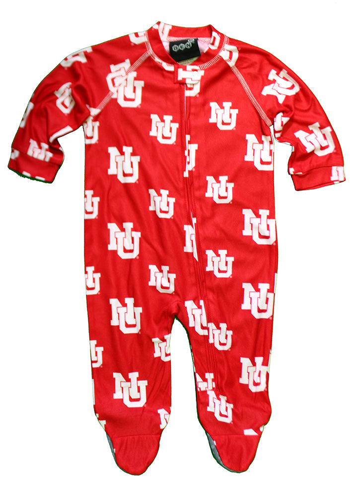 Infant Nebraska Vault  Coverall Sleeper