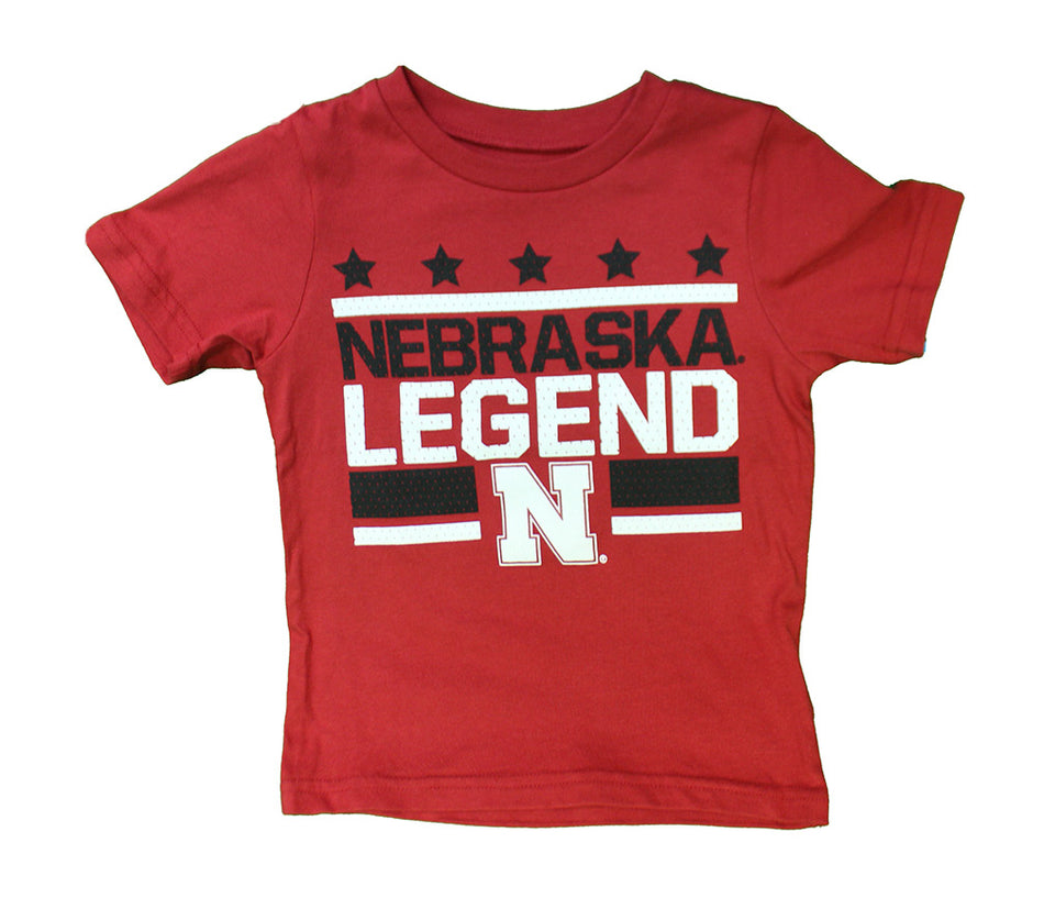 Toddler Nebraska Legend Mesh Spirit Tee