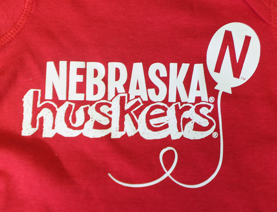 Infant Nebraska Husker Balloon Onesie