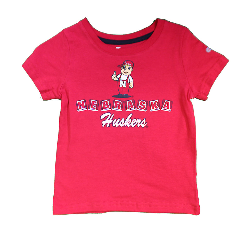 Infant Boys Lil Red Huskers Tee