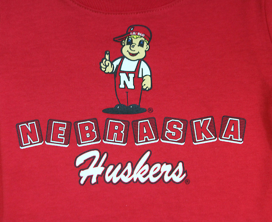 Infant Boys Lil Red Huskers Tee