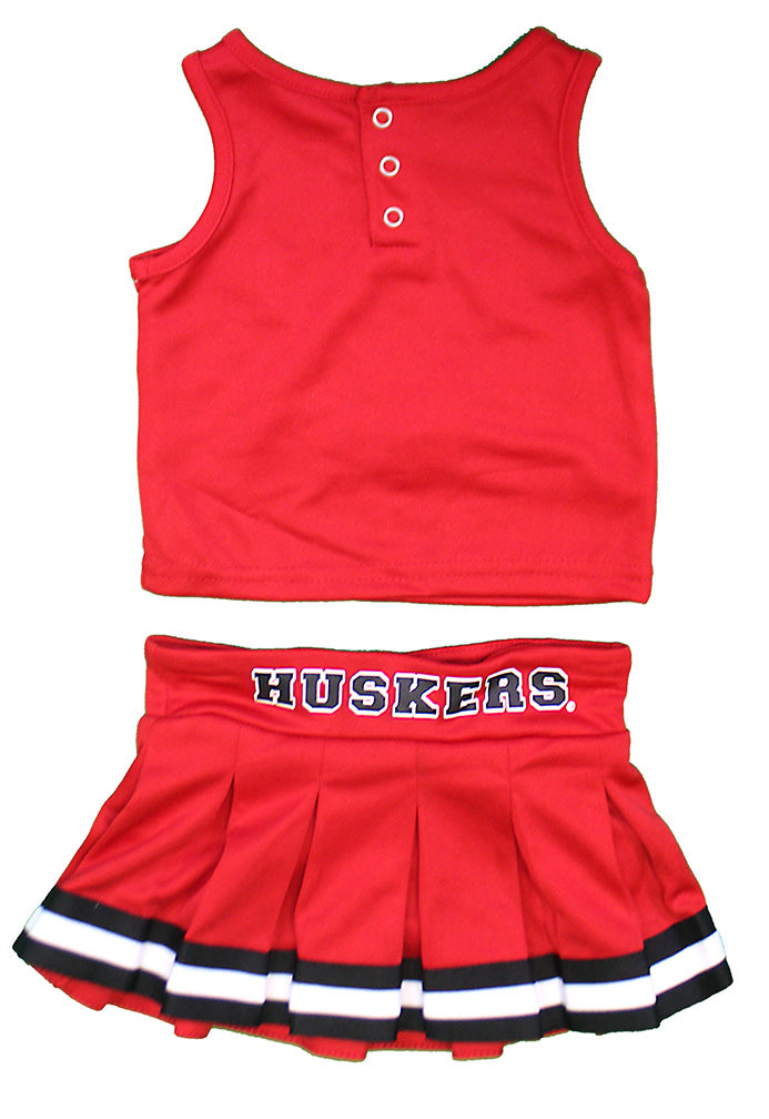 Toddler Girls Nebraska Carousel Cheerleader Set