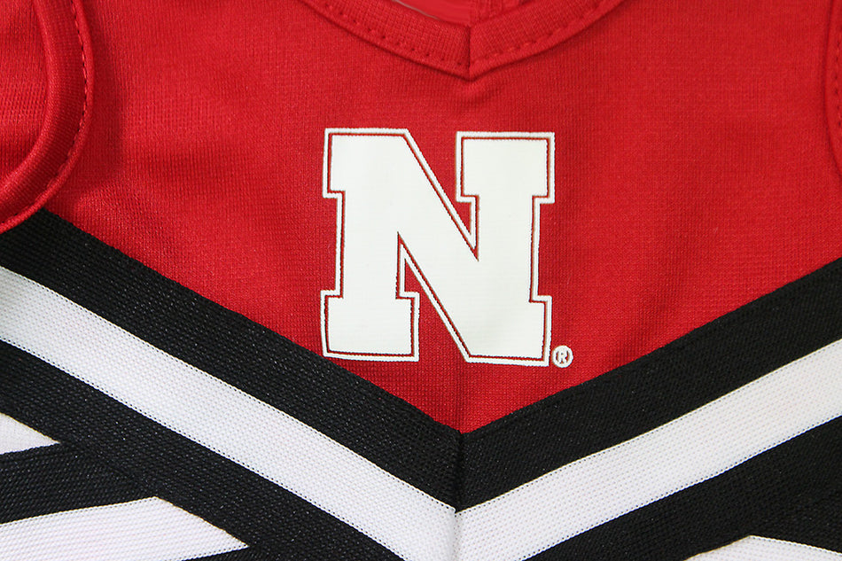 Infant Girls Nebraska N Carousel Cheerleader Dress