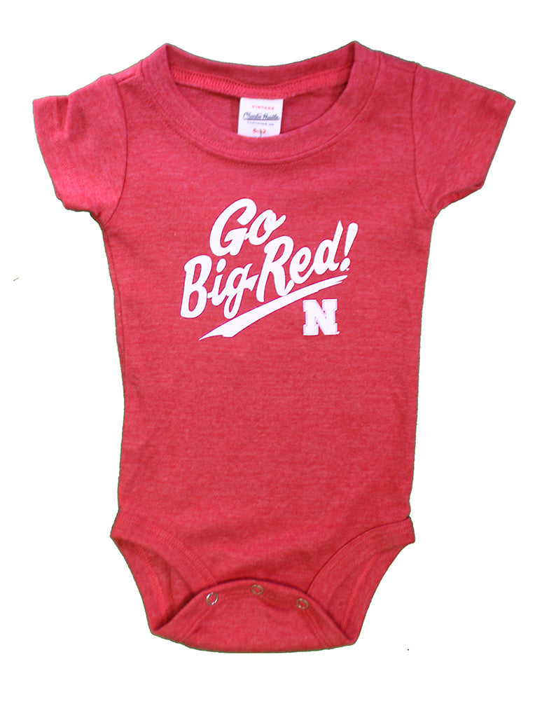 Infant Go Big Red Hustle Onesie