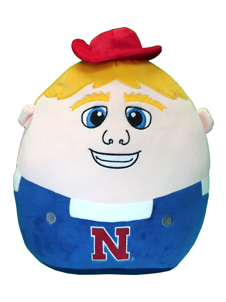 Herbie Husker Squishy Pillow