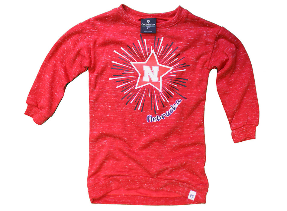 Toddler Girls Nebraska Cindy-Lou Tree Topper Dress