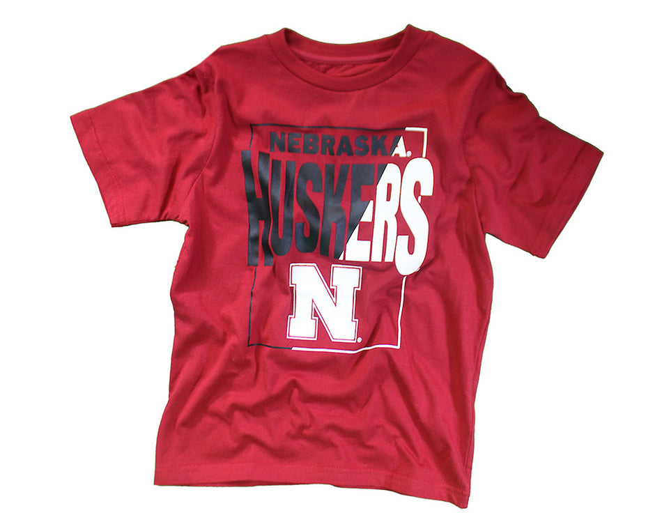 Youth Nebraska Huskers Coin Toss Tee