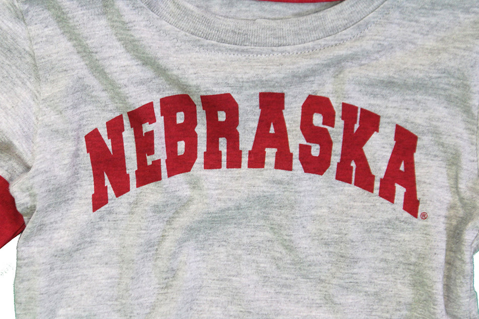 Toddler Boys Nebraska Dewey LS Tee