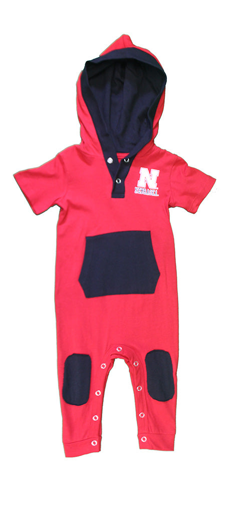 Infant Boys Huskers Keyboard Romper