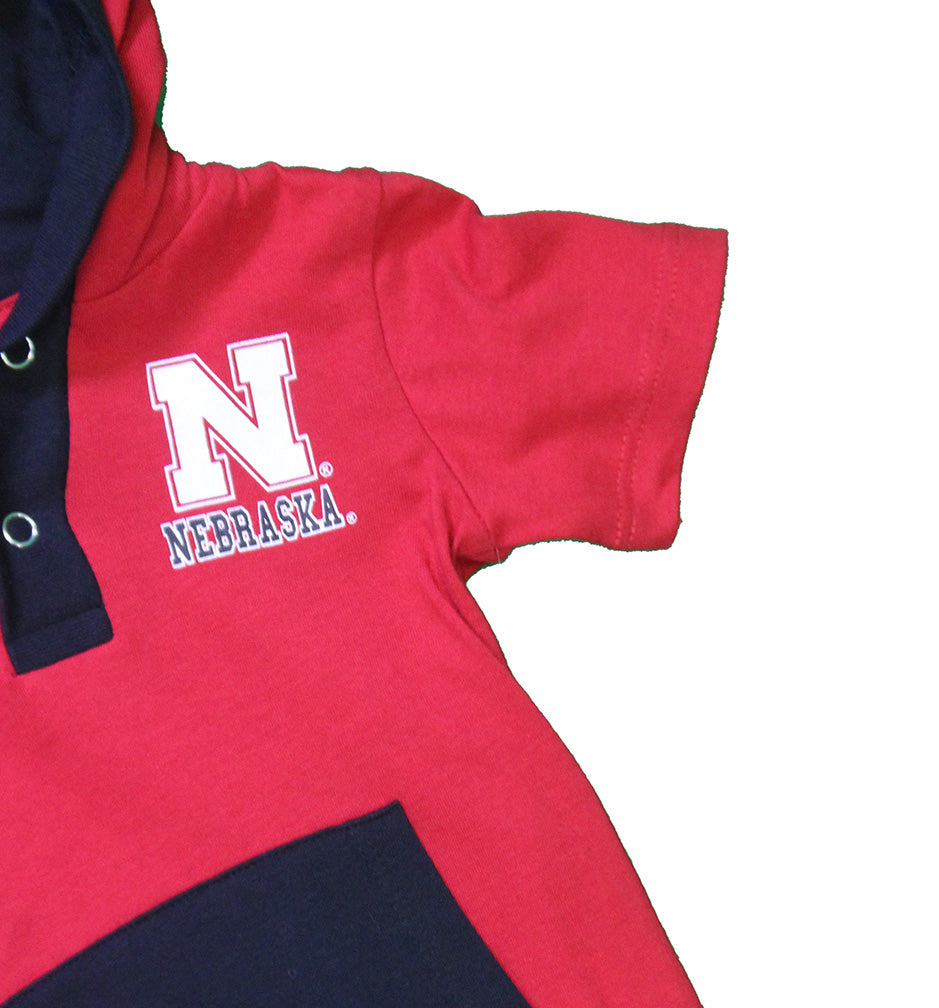 Infant Boys Huskers Keyboard Romper