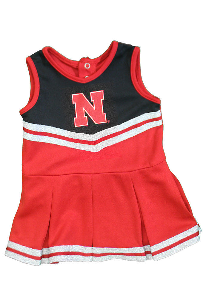 Infant Girls Nebraska Cheer Set