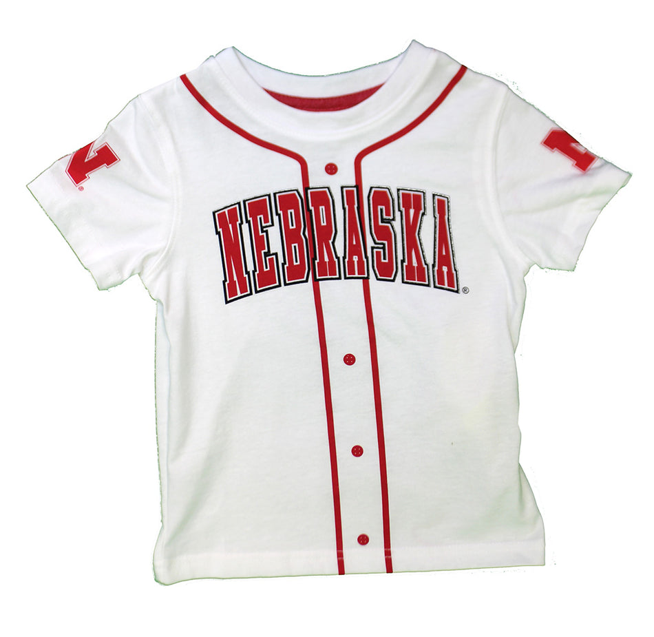 Toddler Boys Nebraska Baseball Buddy Tee