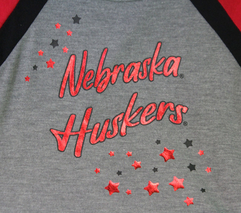 Toddler Girls Nebraska Chloe Shine Tee