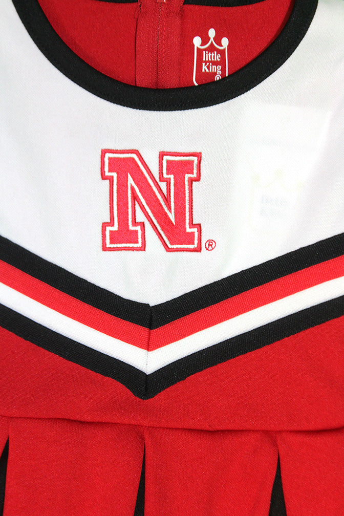 Infant Girls Huskers One Piece Cheer Jumper