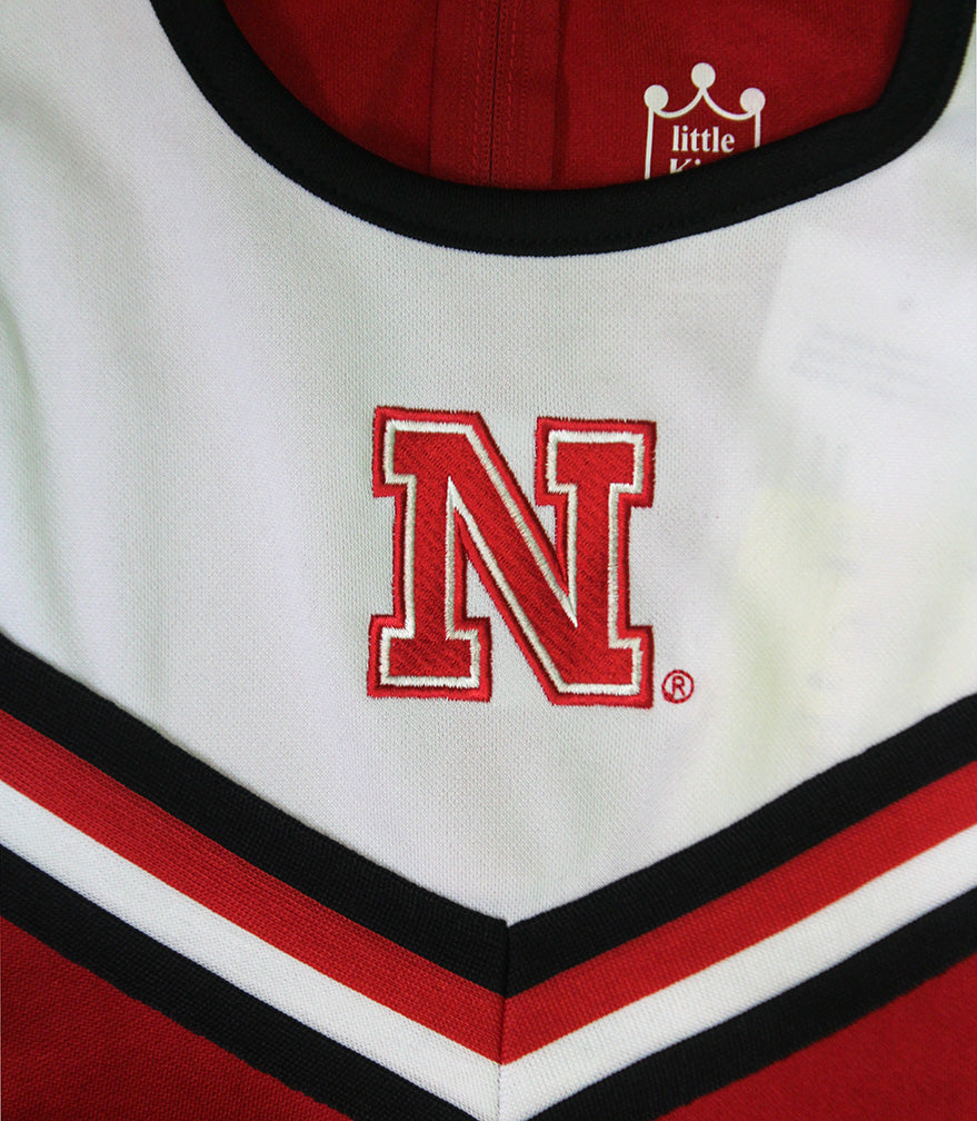 Toddler Girls Huskers One Piece Cheer Jumper
