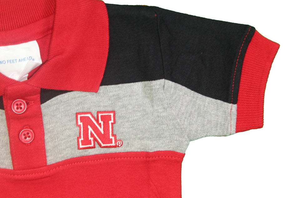 Infant Nebraska Polo Creeper