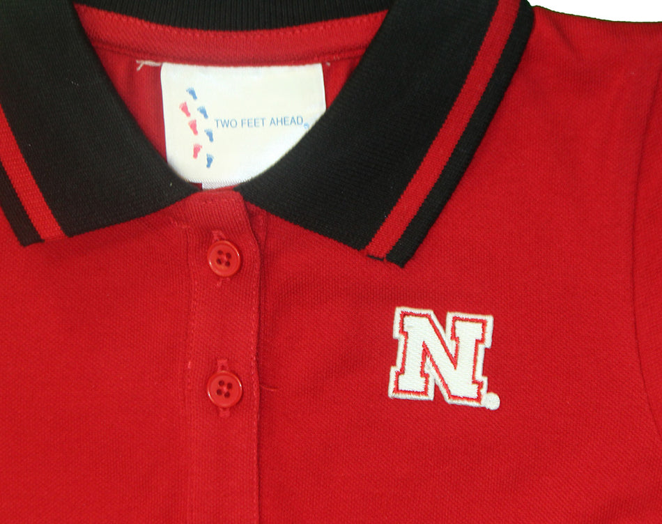 Girls Toddler N Infant Nebraska Pleated Polo Dress