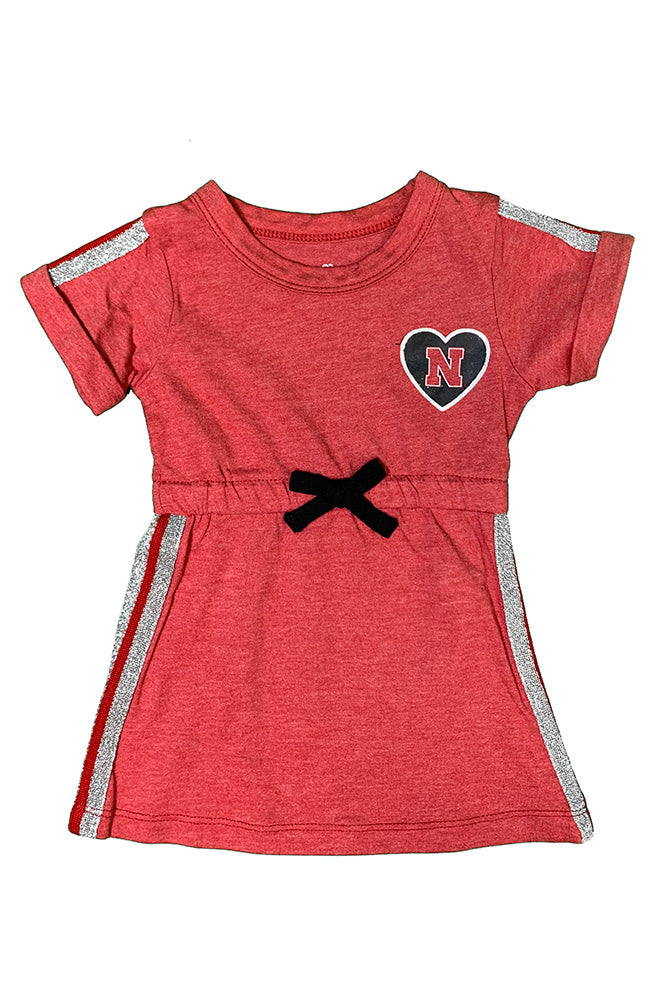 Infant Girls Nebraska Dress N Bloomer Set