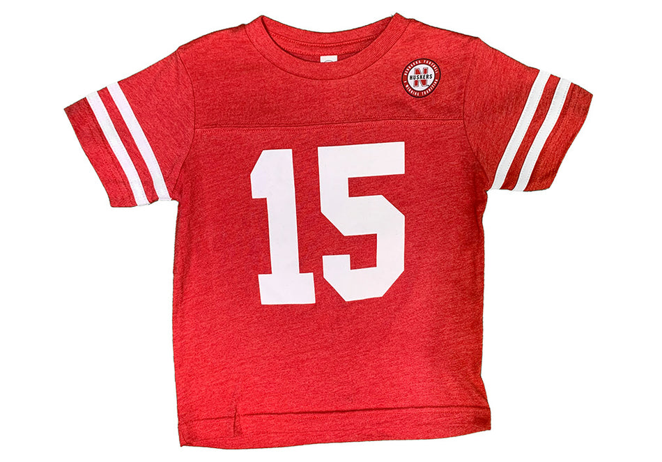 Toddler Nebraska Raiola Jersey Tee