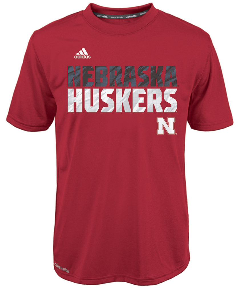 Adidas Huskers Sideline Shock Energy Tee