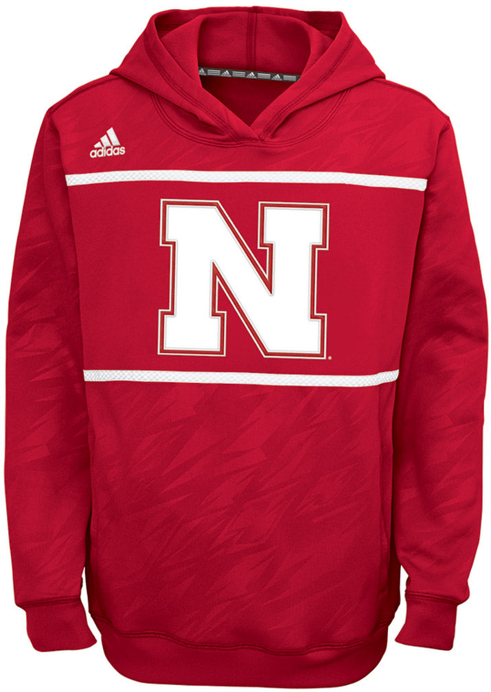 Kids Adidas Huskers Amped Player Hoodie